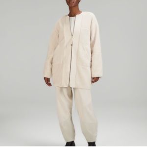 Lululemon Collarless Fleece Full Zip